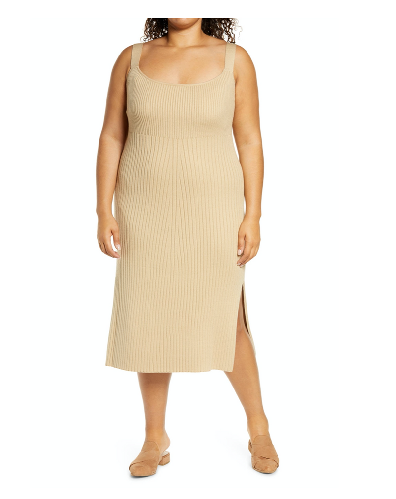 GILLIAN RIBBED TANK DRESS