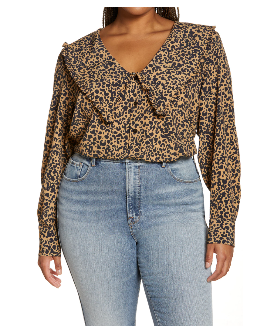ESTHER COLLARED BLOUSE