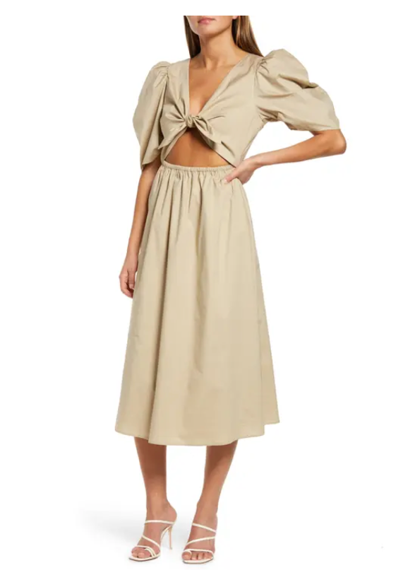 PEGGY MIDI DRESS