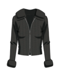 FUR COLLAR CARDIGAN