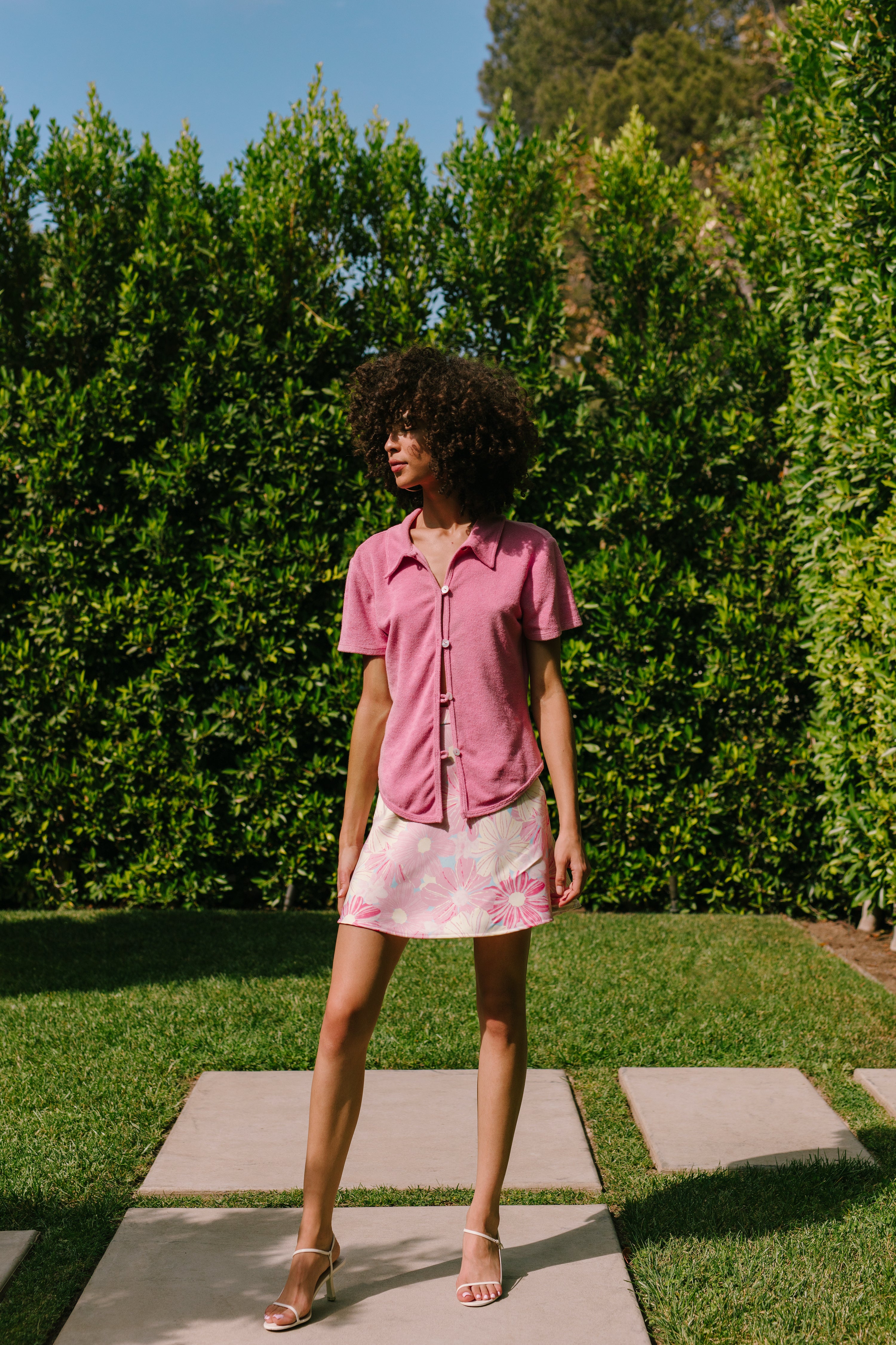 NAOMI BUTTON UP TOP