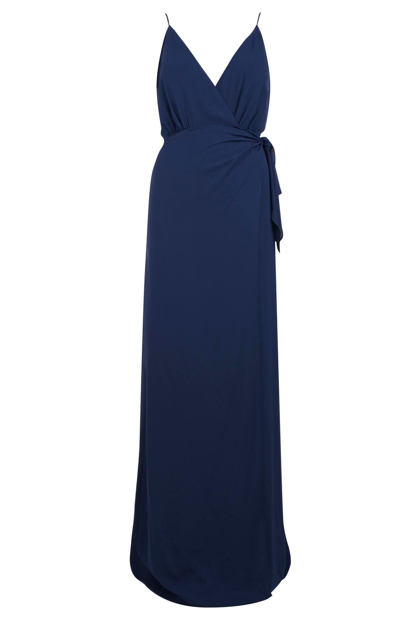 bridesmaids dress georgette cami in navy color
